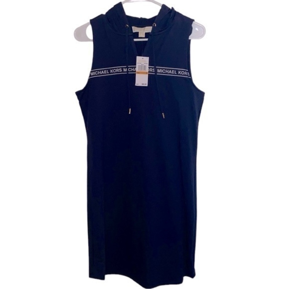 NWT Michael Kors dress, sleeveless with hoodie, size S